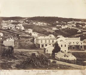 Moray Place en Taieri Road, Dunedin